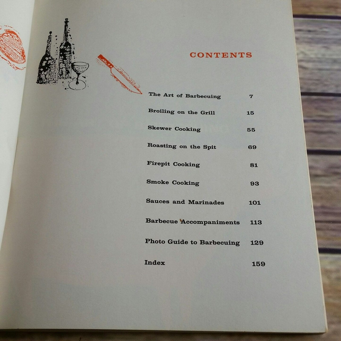 Vintage Cookbook Sunset Barbecue Cook Book Charcoal Grill 1967 How to Barbecue Paperback 480 BBQ Recipes