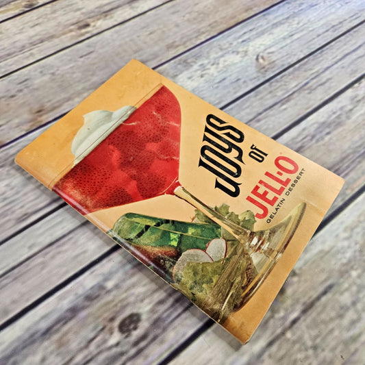 Vintage Joys of Jello Recipe Book Cookbook Promo 6th Edition Paperback Booklet