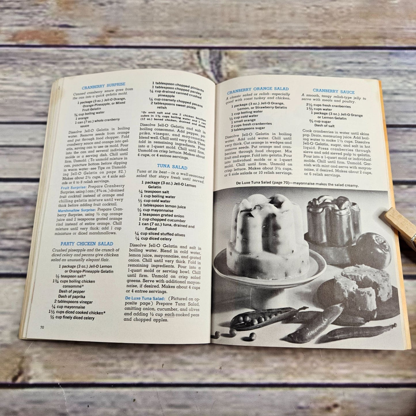 Vintage Joys of Jello Recipe Book Cookbook Promo 6th Edition Paperback Booklet