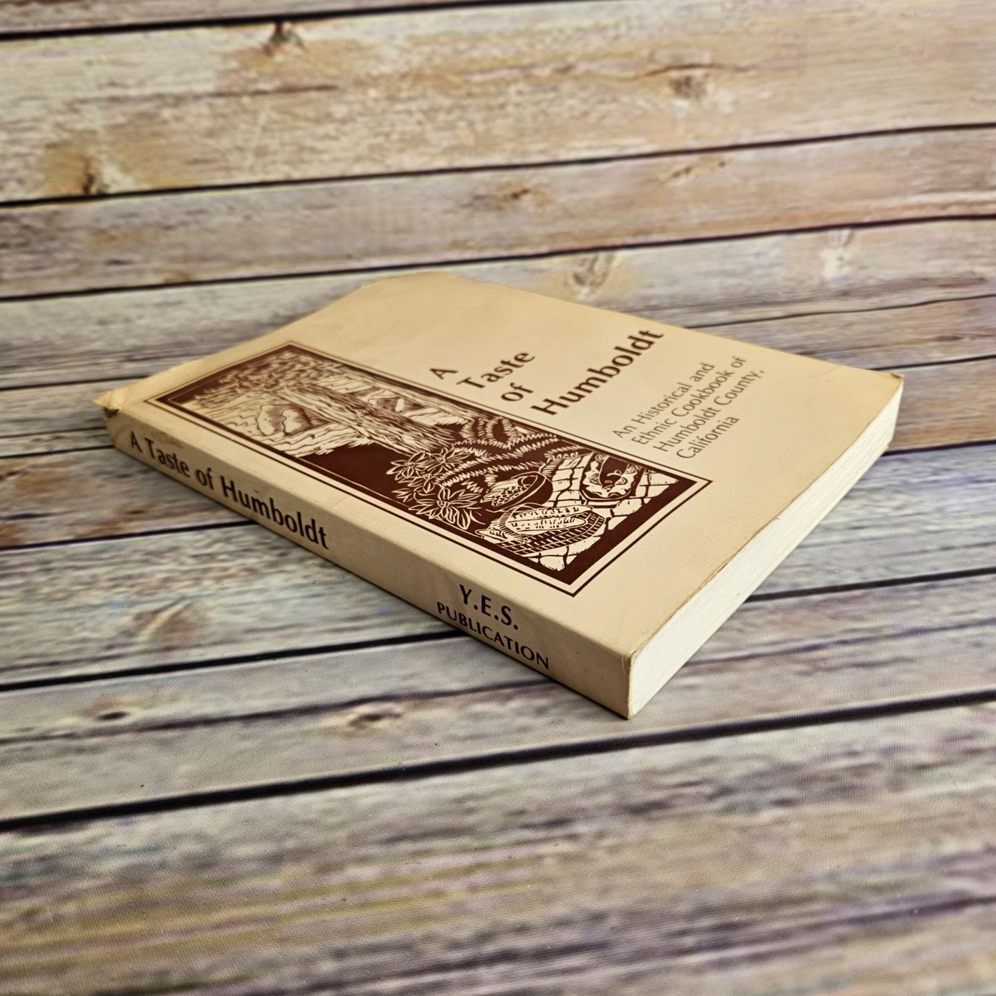 A Taste of Humboldt Cookbook Arcata California HSU Historical Ethnic 1987 Vintage State University