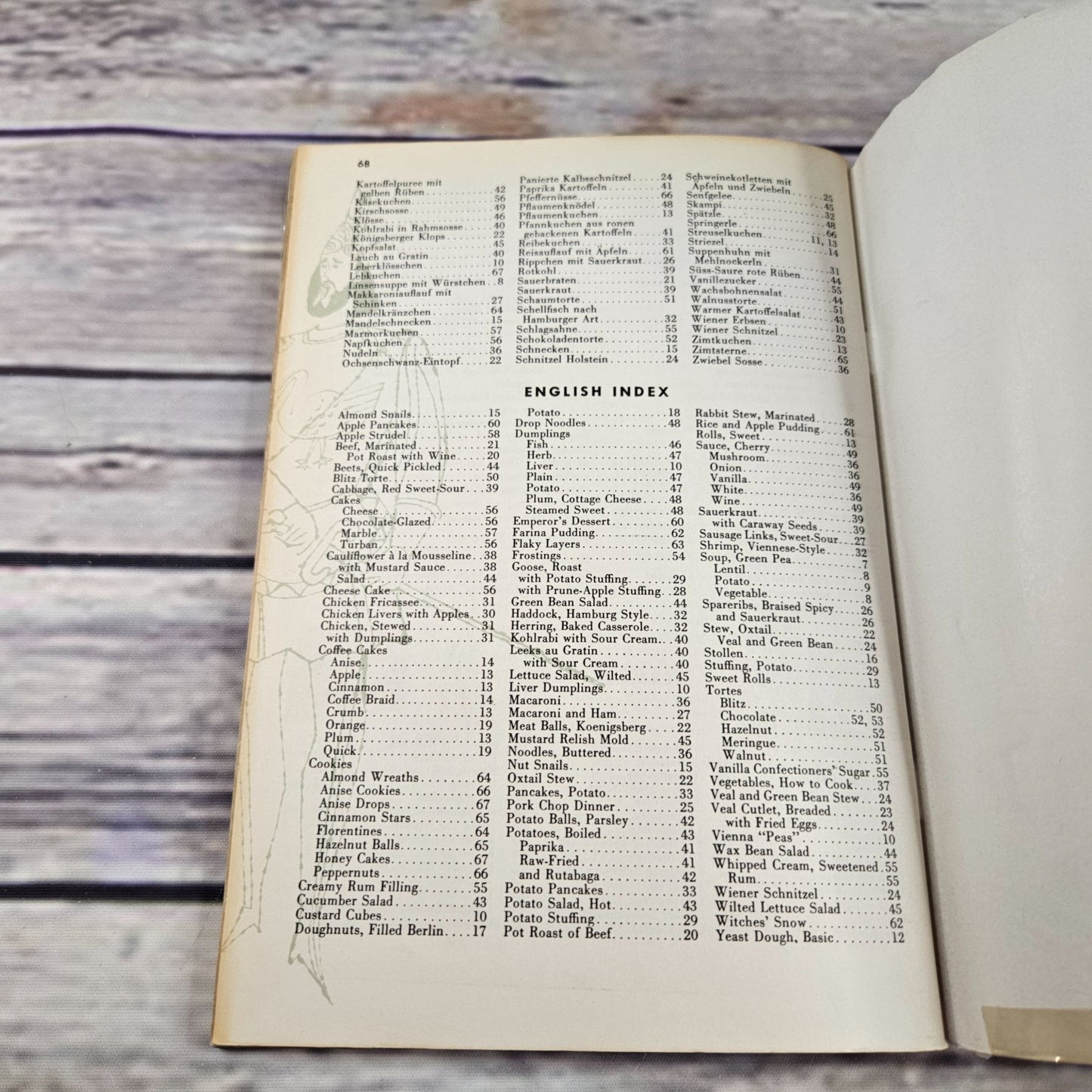 Vtg German and Viennese Cookbook Culinary Arts No 120 German and Viennese Recipes 1956 Paperback Booklet