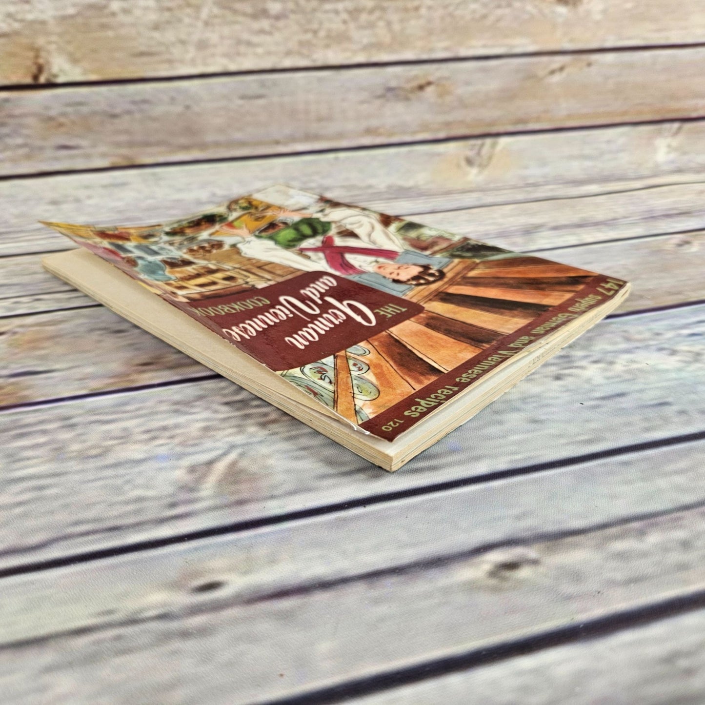 Vtg German and Viennese Cookbook Culinary Arts No 120 German and Viennese Recipes 1956 Paperback Booklet
