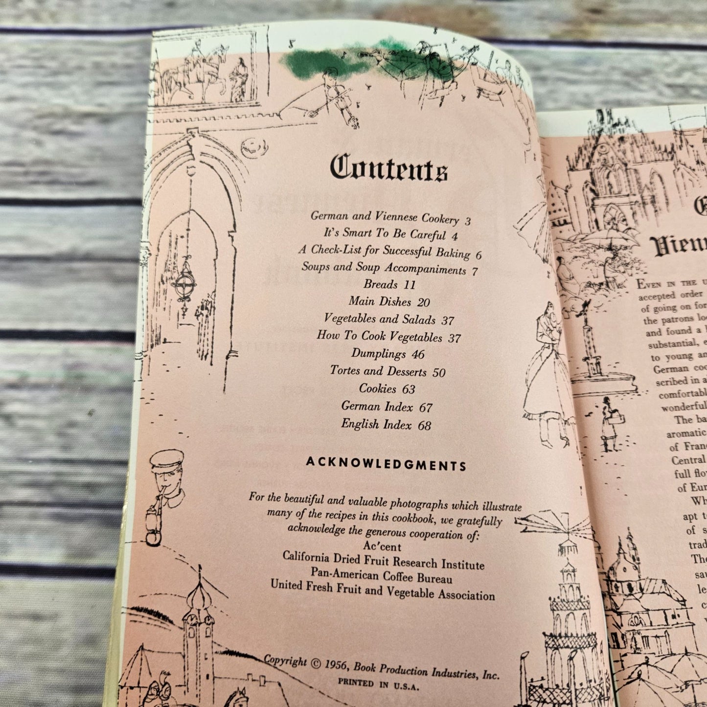 Vtg German and Viennese Cookbook Culinary Arts No 120 German and Viennese Recipes 1956 Paperback Booklet