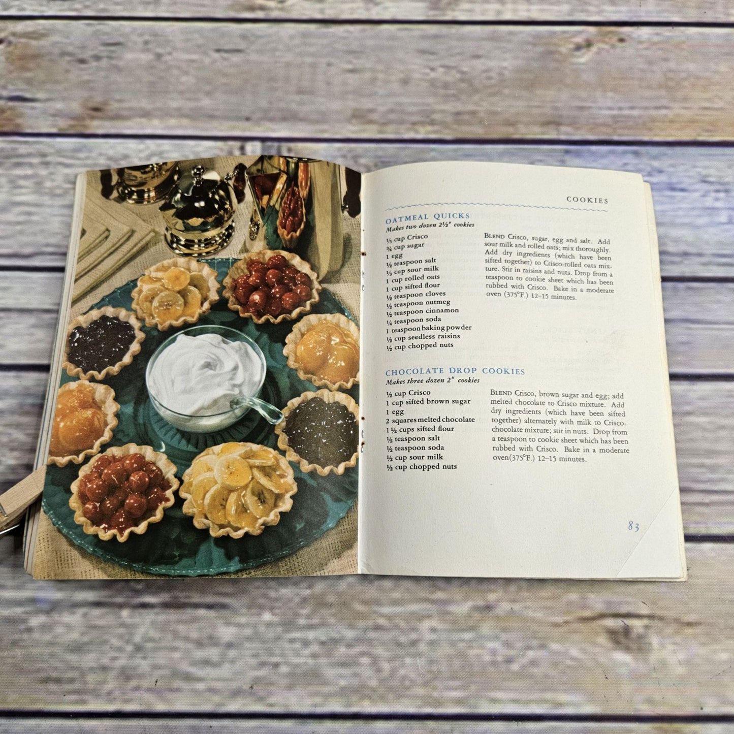 Vintage Cookbook Crisco Promo New Recipes for Good Eating 1949 Procter Gamble Paperback Booklet