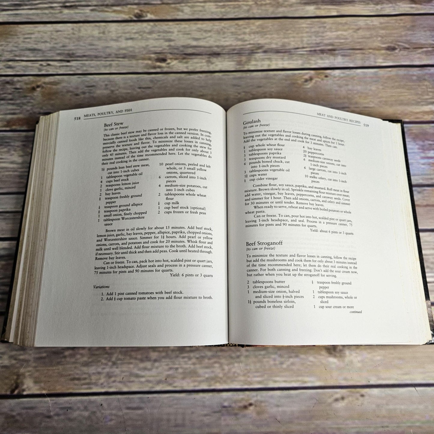 Vintage Cookbook Stocking Up How to Preserve the Foods You Grow Naturally 1986 Recipes Canning Drying Freezing Recipes