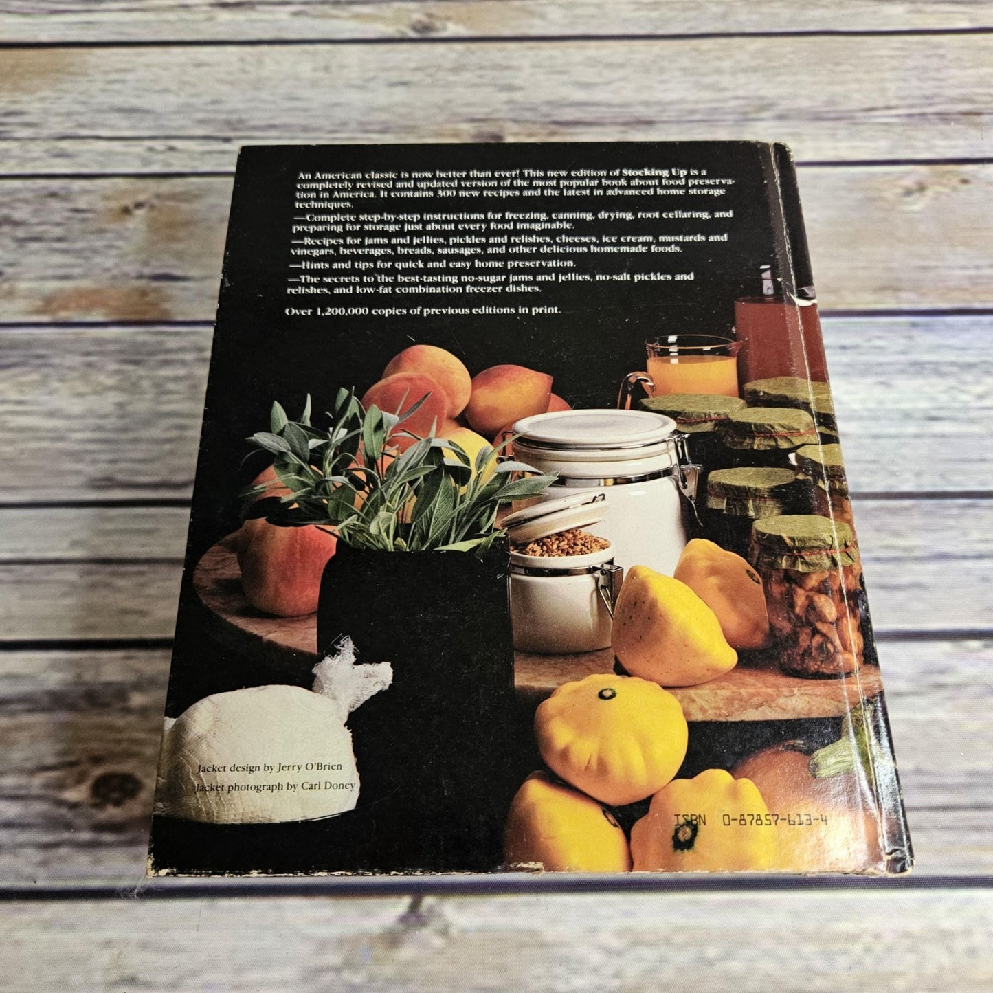 Vintage Cookbook Stocking Up How to Preserve the Foods You Grow Naturally 1986 Recipes Canning Drying Freezing Recipes