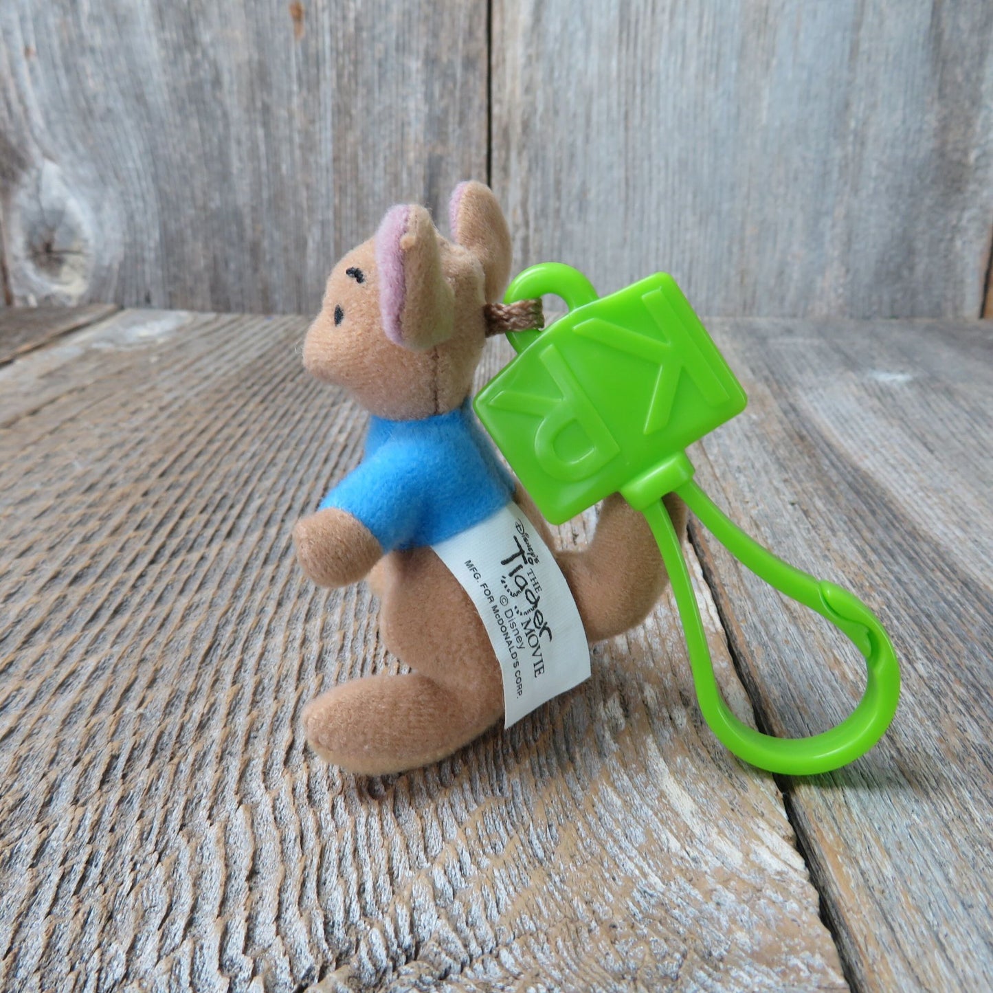 Roo Plush Mini Kangaroo Clip The Tigger Movie Winnie The Pooh Stuffed Animal McDonald's Walt Disney