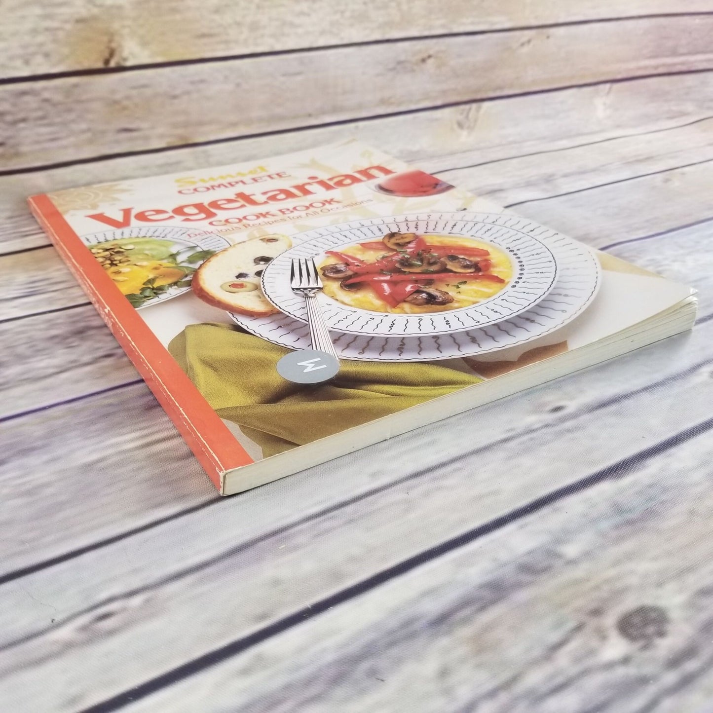 Vintage Cookbook Sunset Vegetarian Recipes Complete 1994 Paperback Book