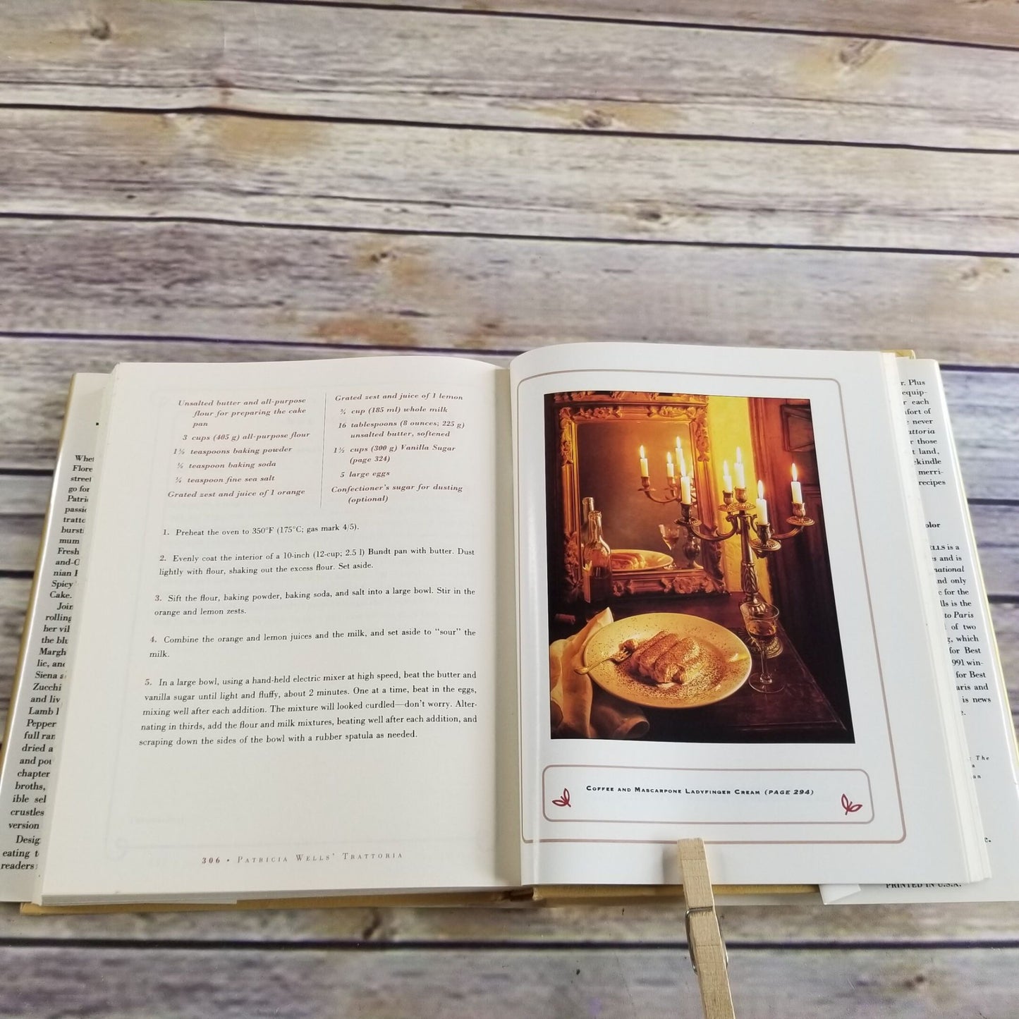 Vintage Italian Cookbook Trattoria Healthy Simple Robust Recipes Patricia Wells 1993 Hardcover With Dust Jacket