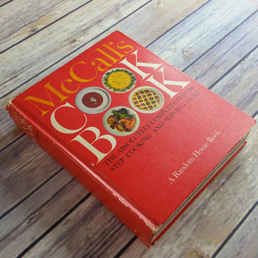 Vintage Cookbook McCalls Recipes Complete Step by Step Cooking and Serving Guide 1963 Hardcover NO Dust Jacket