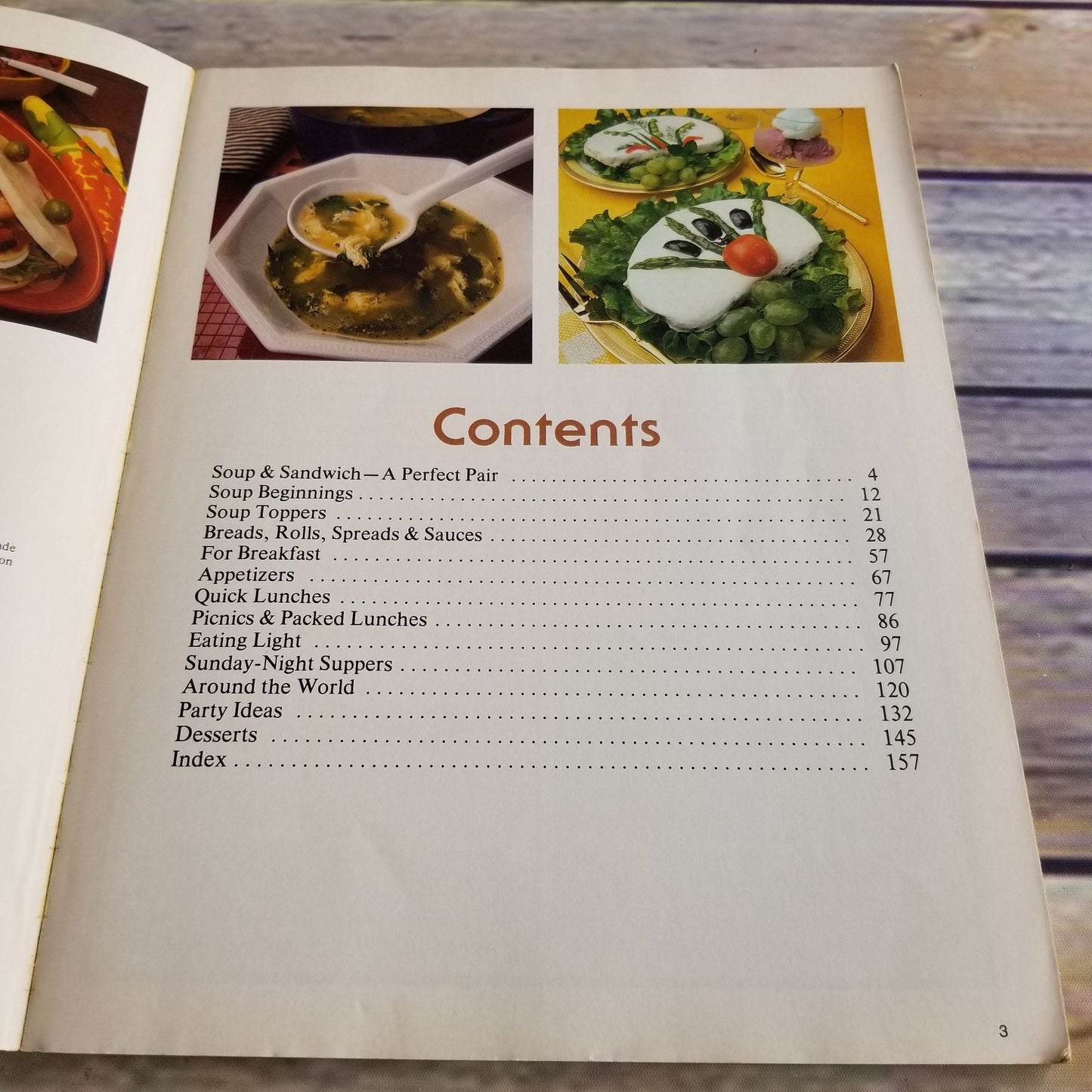 Vintage Soups Cookbook Soups and Sandwiches Recipes 1983 HP Books Sue and Bill Deeming Paperback