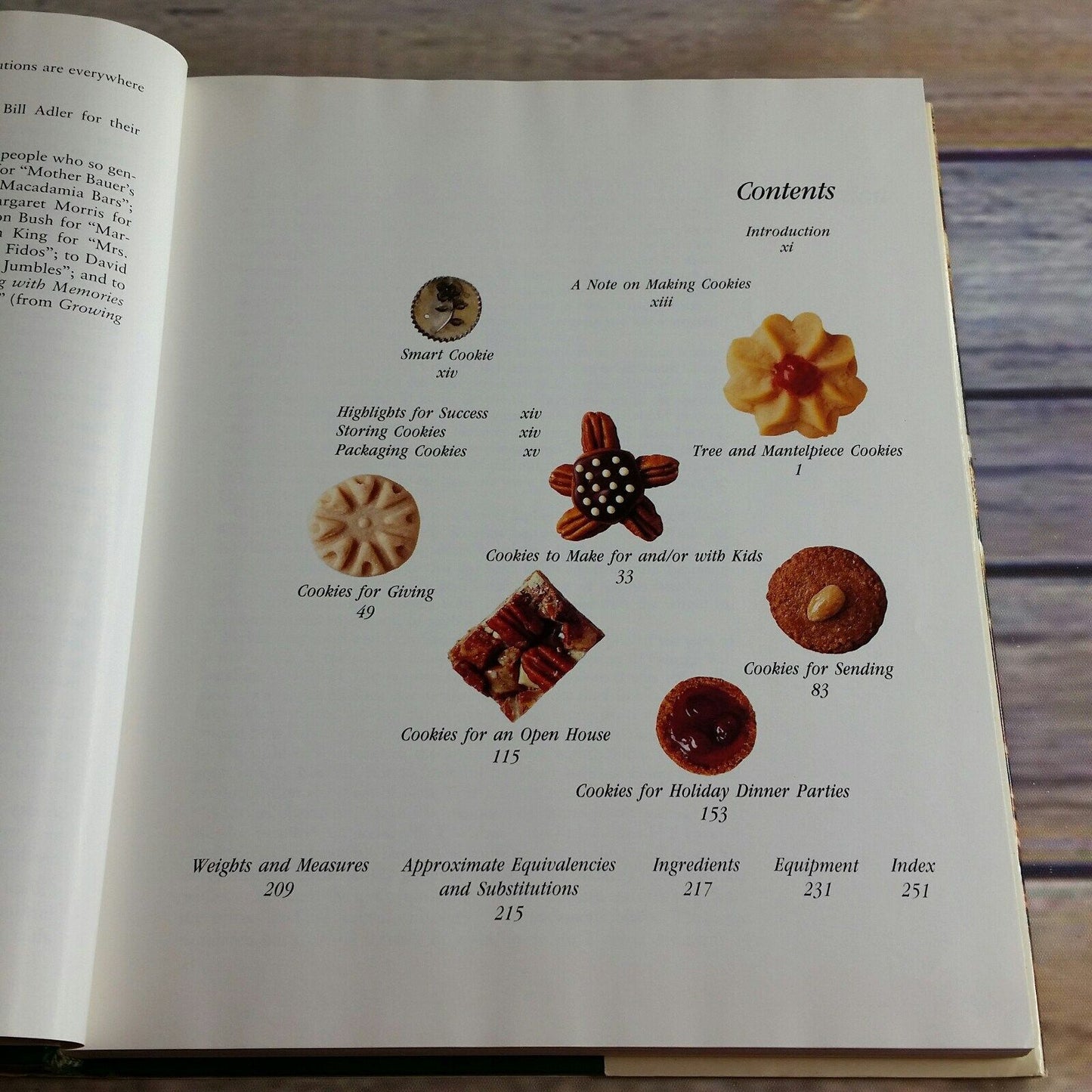 Vintage Cookbook Christmas Cookies Cookie Cook Book 1991 Rose Christmas Cookies Rose Levy Beanbaum Hardcover