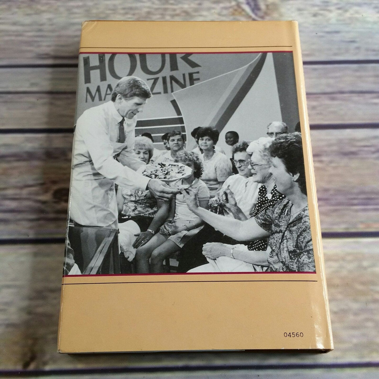 Vintage Cookbook The Hour Magazine Cookbook Recipes 1985 Gary Collins Hardcover WITH Dust Jacket Americas TV Show