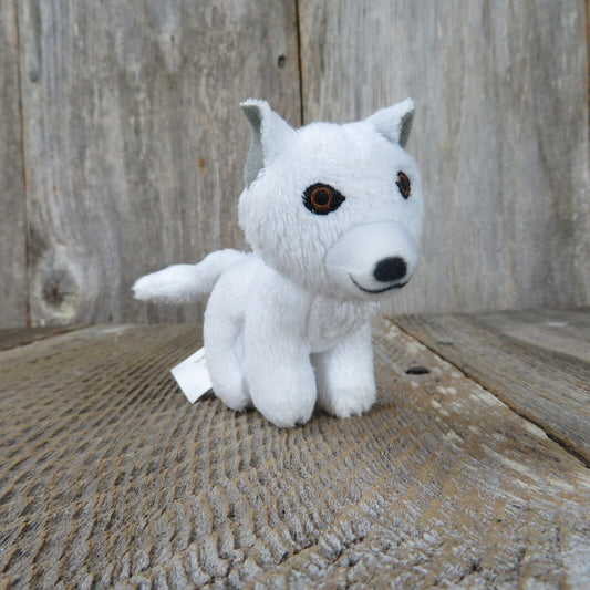 National Geographic Kids Artic Fox Plush 3" Stuffed Animal Toy 2018 White Mini