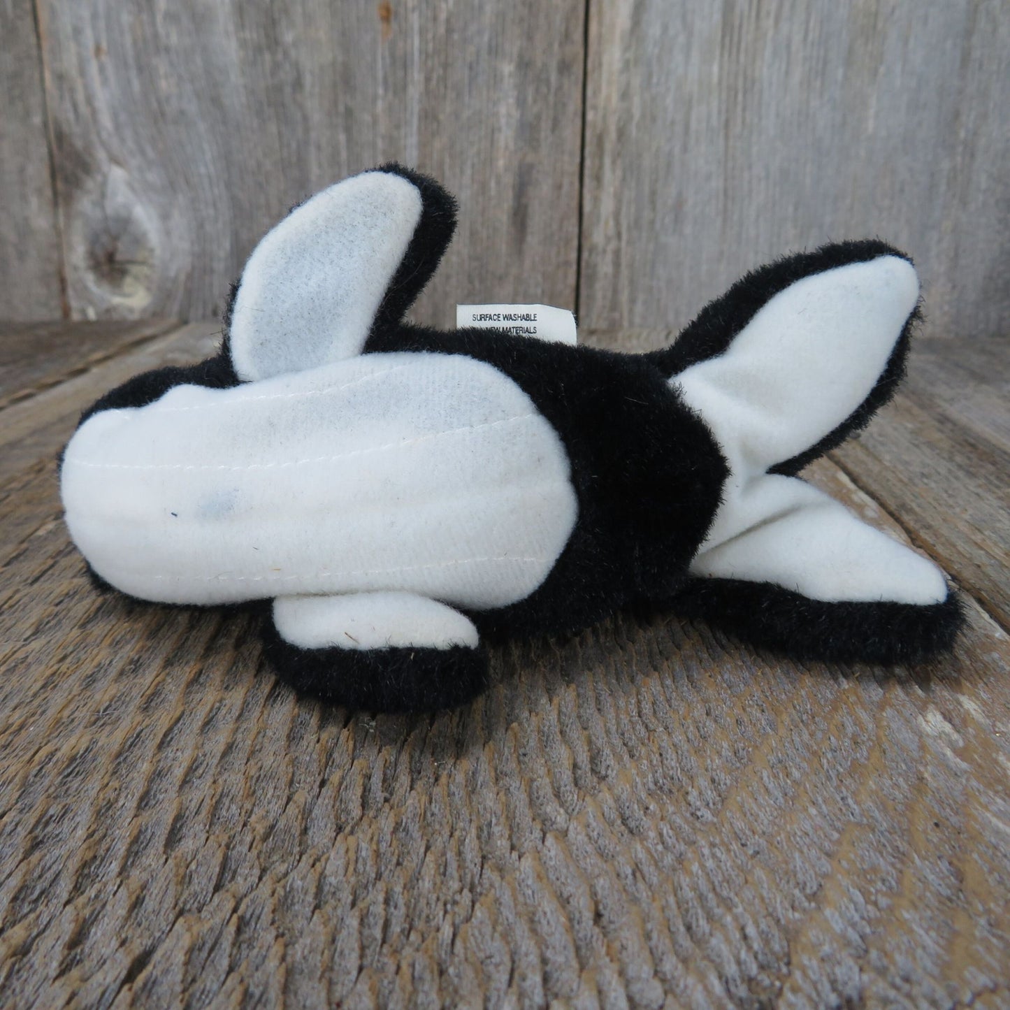 Whale Orca Plush Paul Mitchell Seababies Killer Whale Stuffed Animal Bean Bag