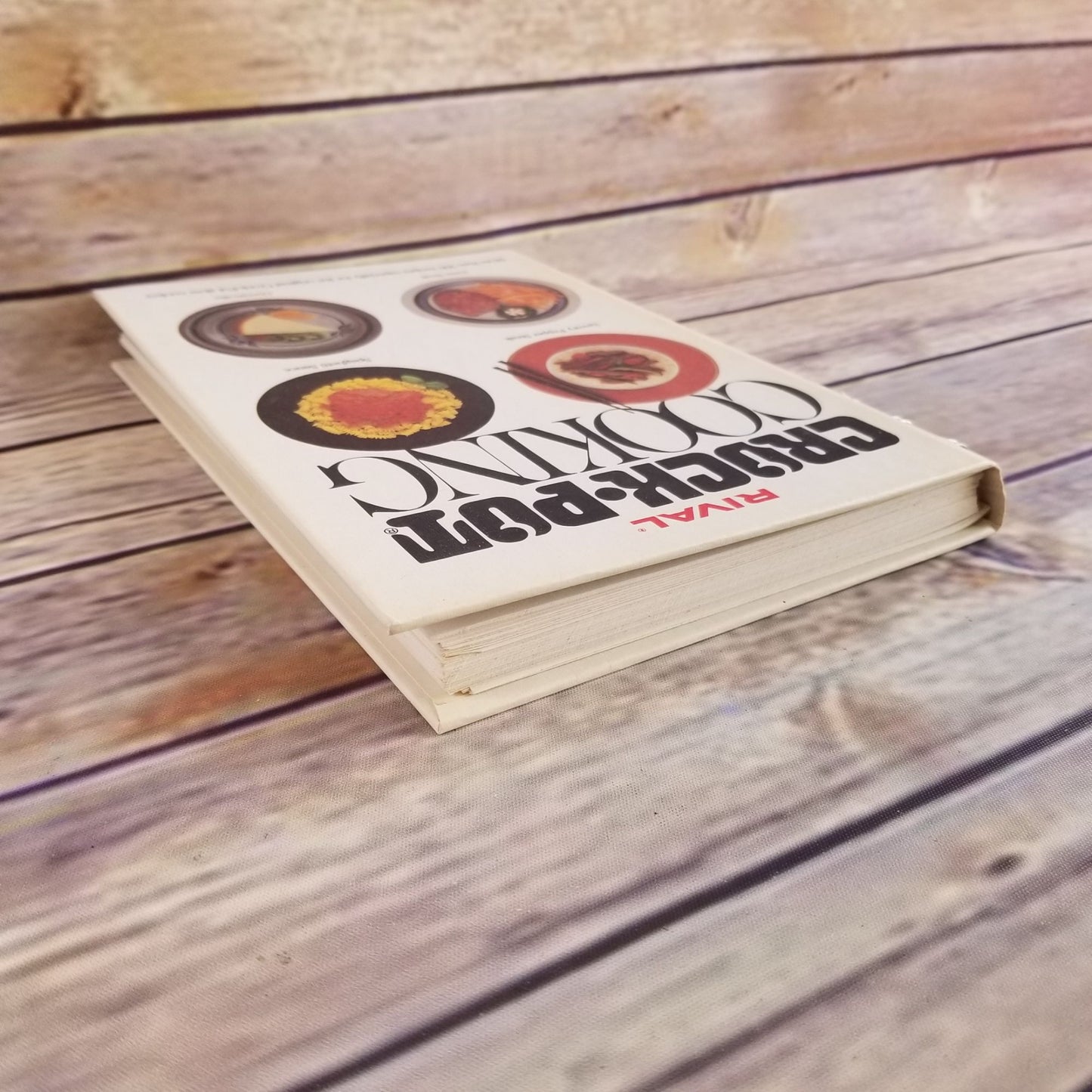 Rival Crock Pot Cookbook Slow Cooker Recipes 1975 Spiral Bound Hardcover