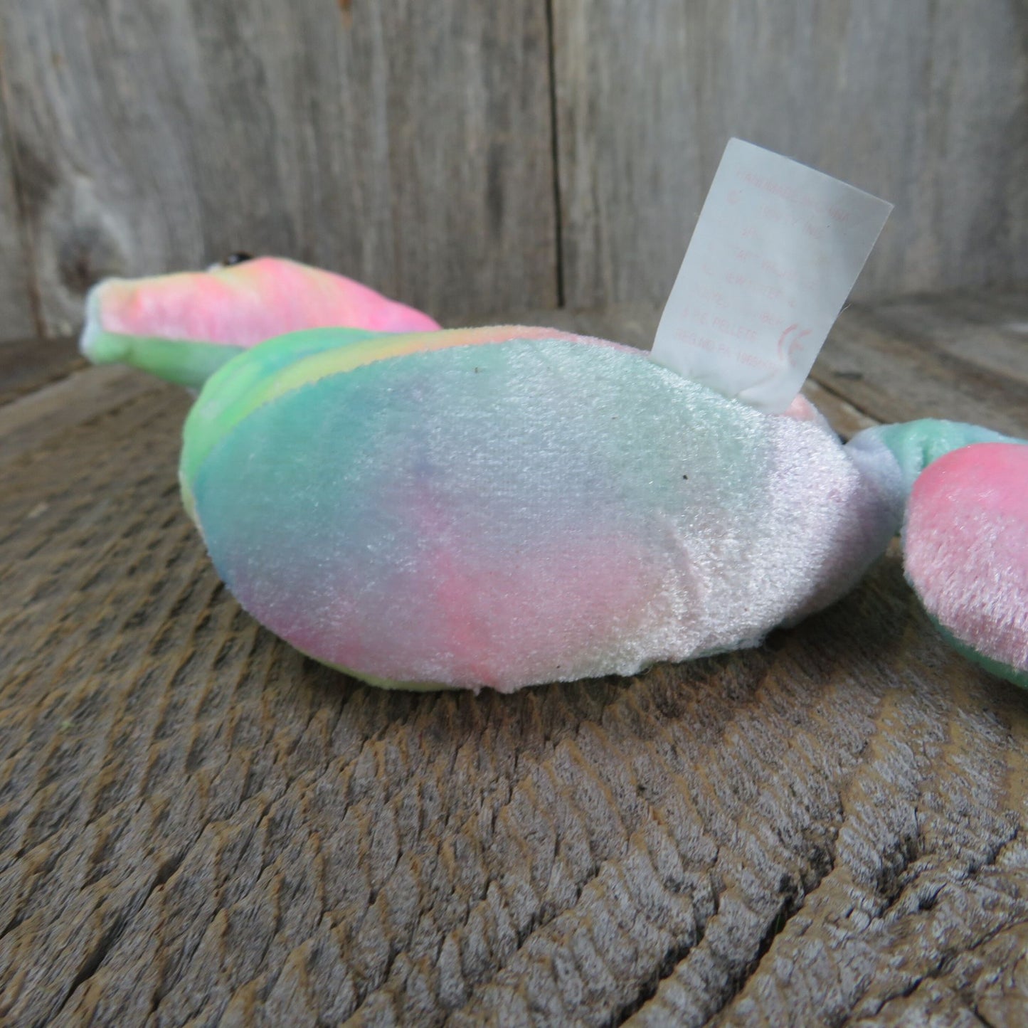Seahorse Plush Neon Ty Beanie Babies Rainbow 1999 Stuffed Animal