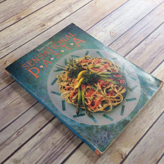 Vintage Cookbook Sensational Pasta Recipes 1989 Faye Levy Paperback HP Books 1980s Pasta Basics and Much More