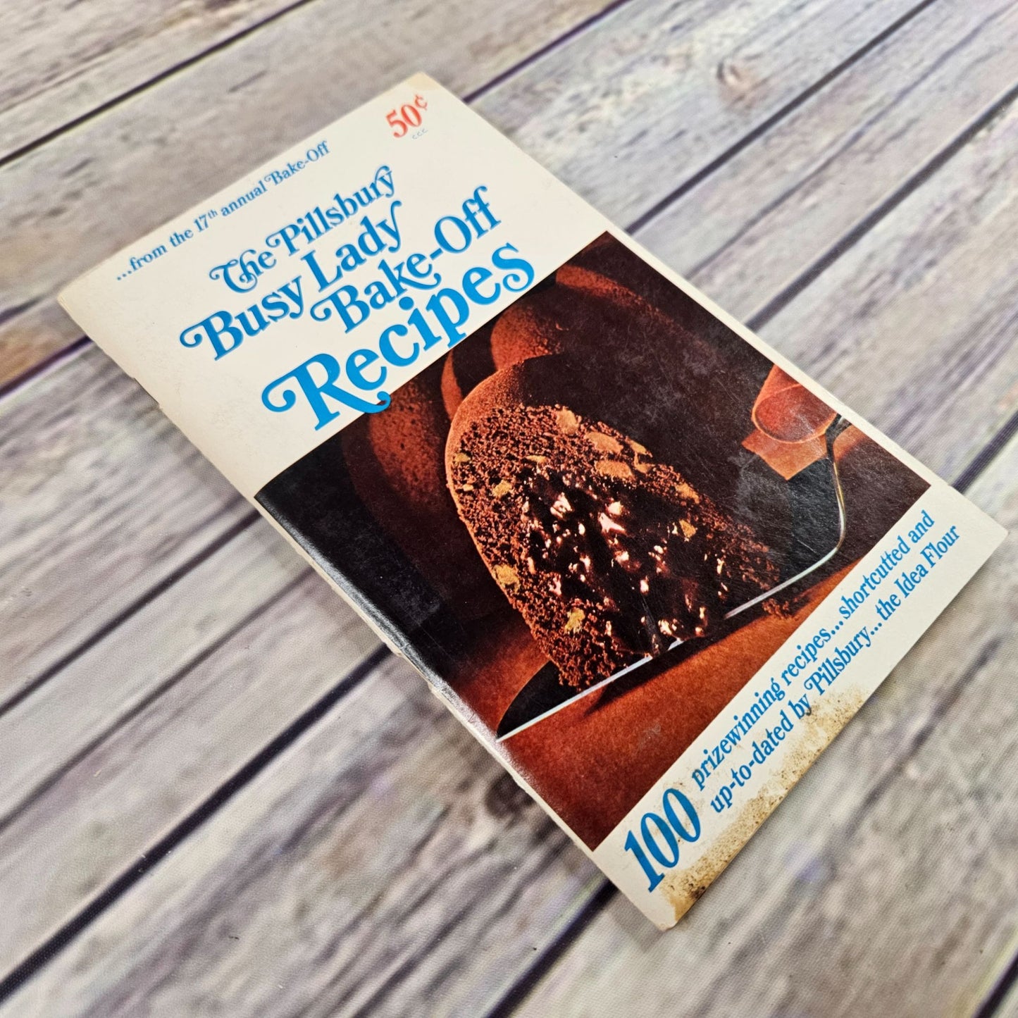 Pillsbury The Busy Lady Bake Off Cookbook 17th Annual Contest 1966 Paperback Booklet Grocery Store Vintage