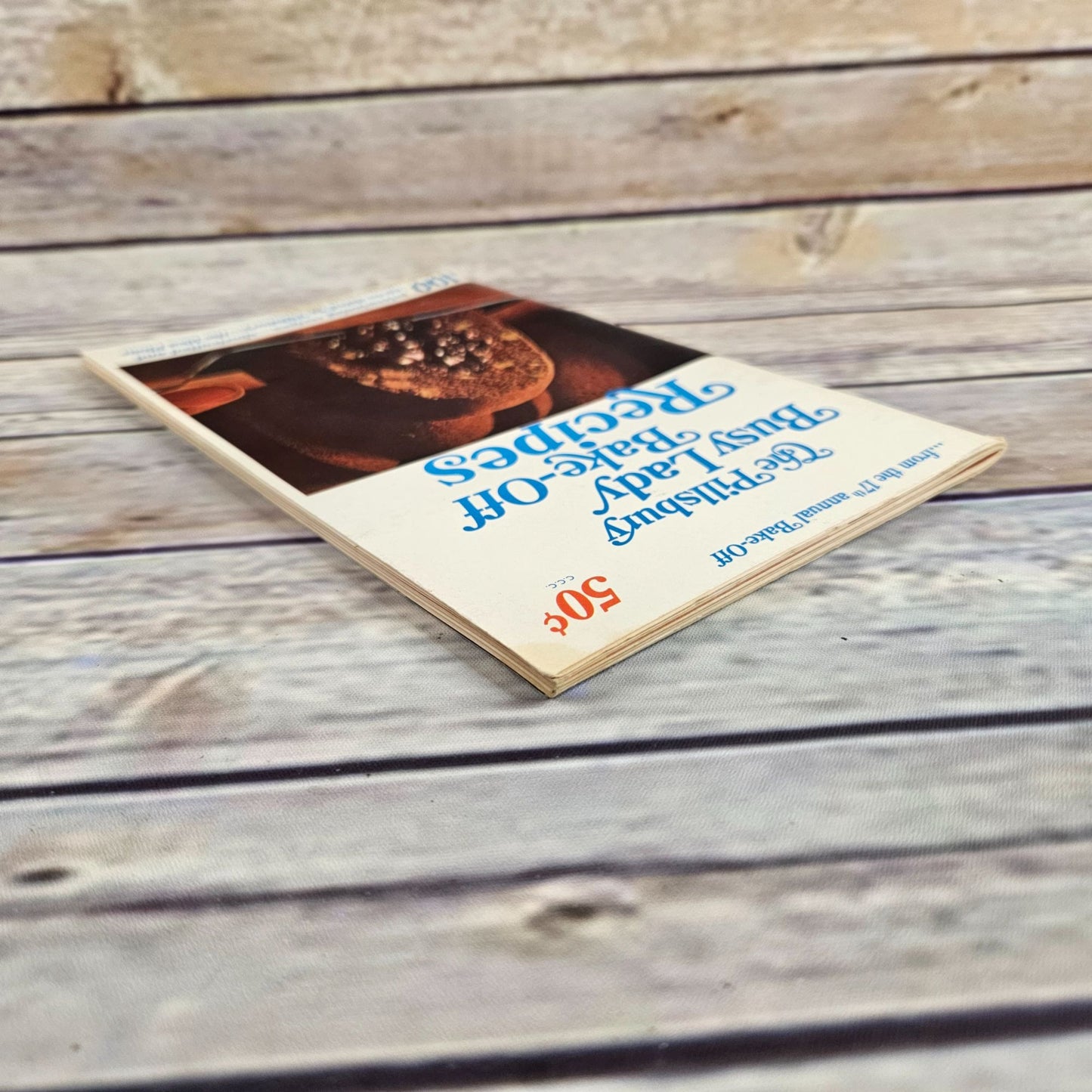 Pillsbury The Busy Lady Bake Off Cookbook 17th Annual Contest 1966 Paperback Booklet Grocery Store Vintage