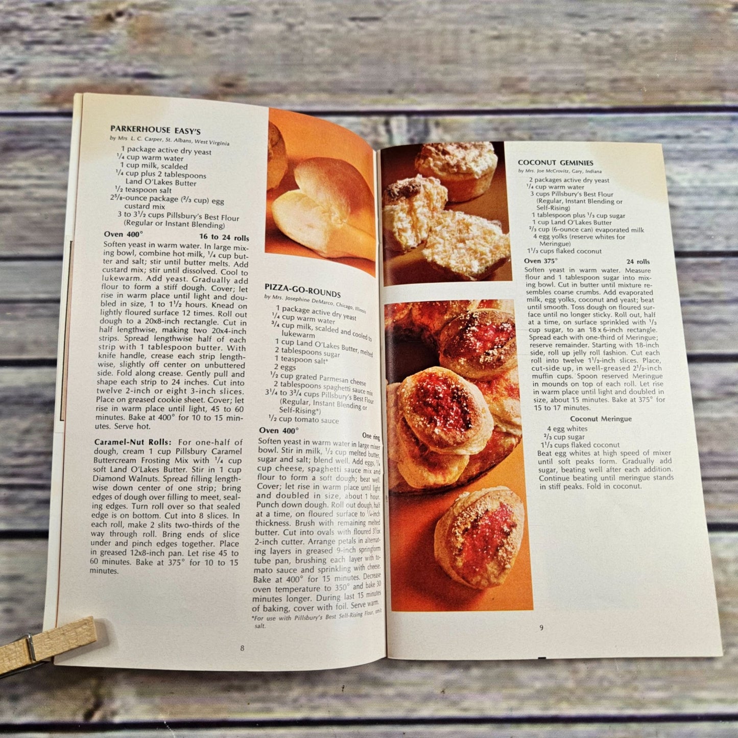 Pillsbury The Busy Lady Bake Off Cookbook 17th Annual Contest 1966 Paperback Booklet Grocery Store Vintage