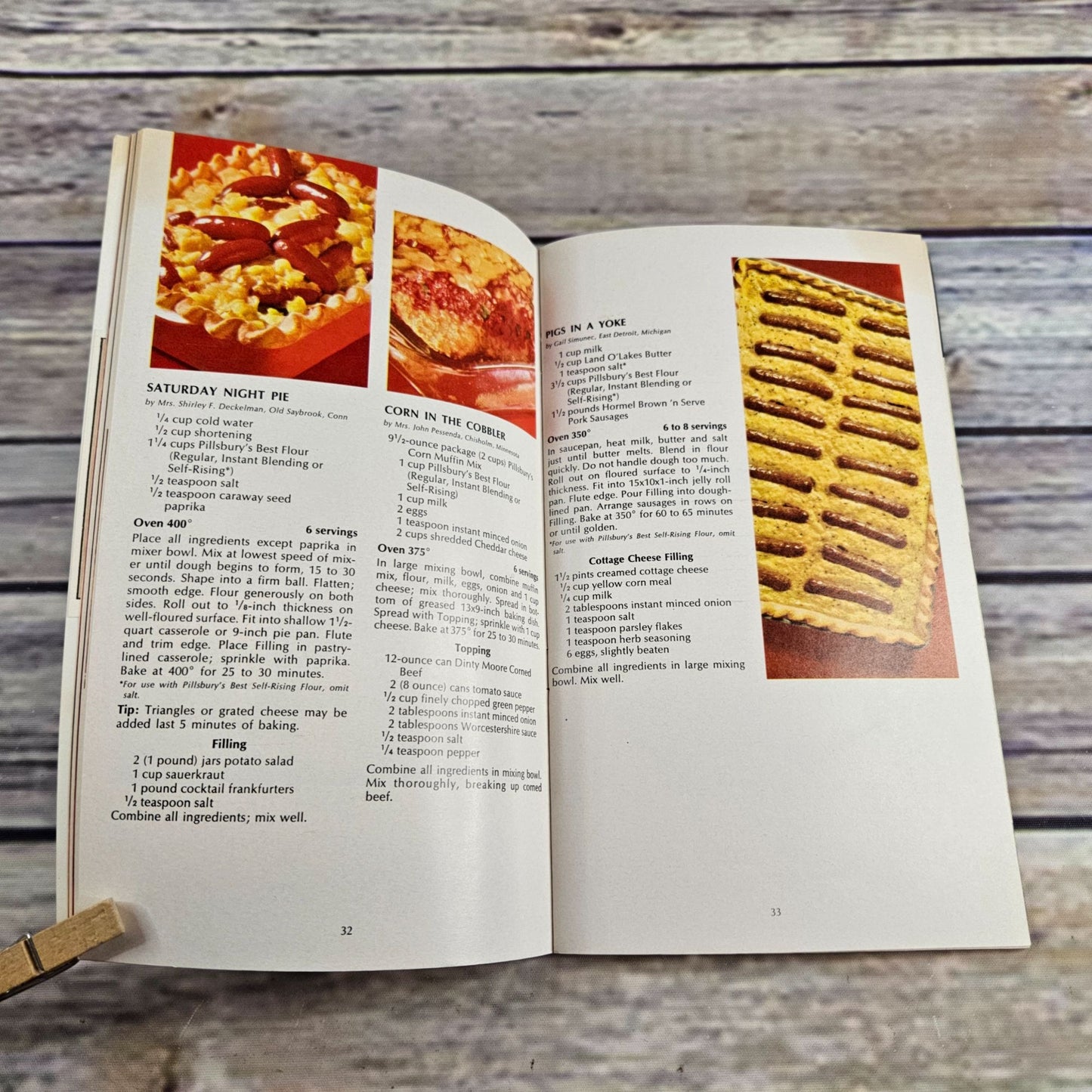 Pillsbury The Busy Lady Bake Off Cookbook 17th Annual Contest 1966 Paperback Booklet Grocery Store Vintage