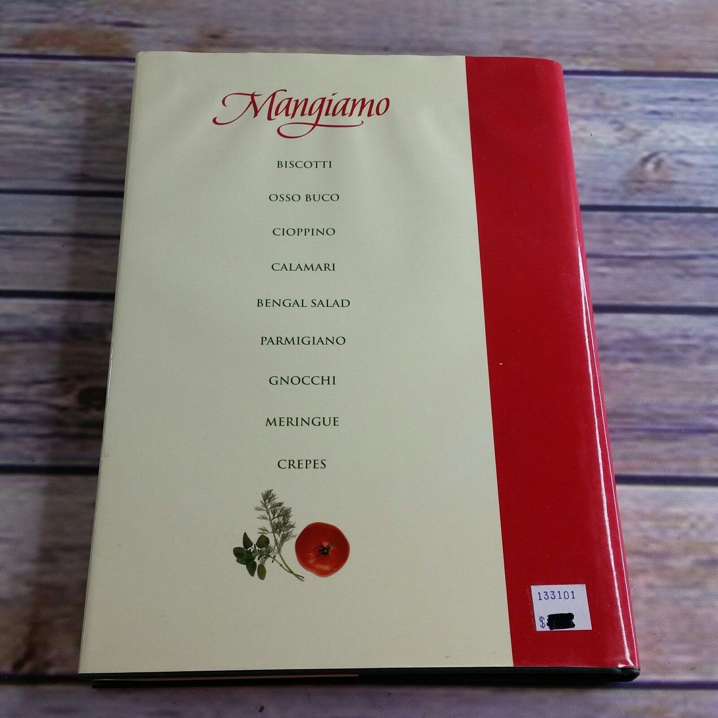 Vintage California Cookbook Mangiamo Lets Eat Family Recipes 1977 Hardcover Sonoma Valley Sylvia Sebastiani Vineyards