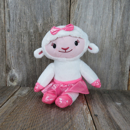 Doc McStuffins Lamb Plush Sheep Lambie Stuffed Animal Lamby Ty Disney 2015 - At Grandma's Table