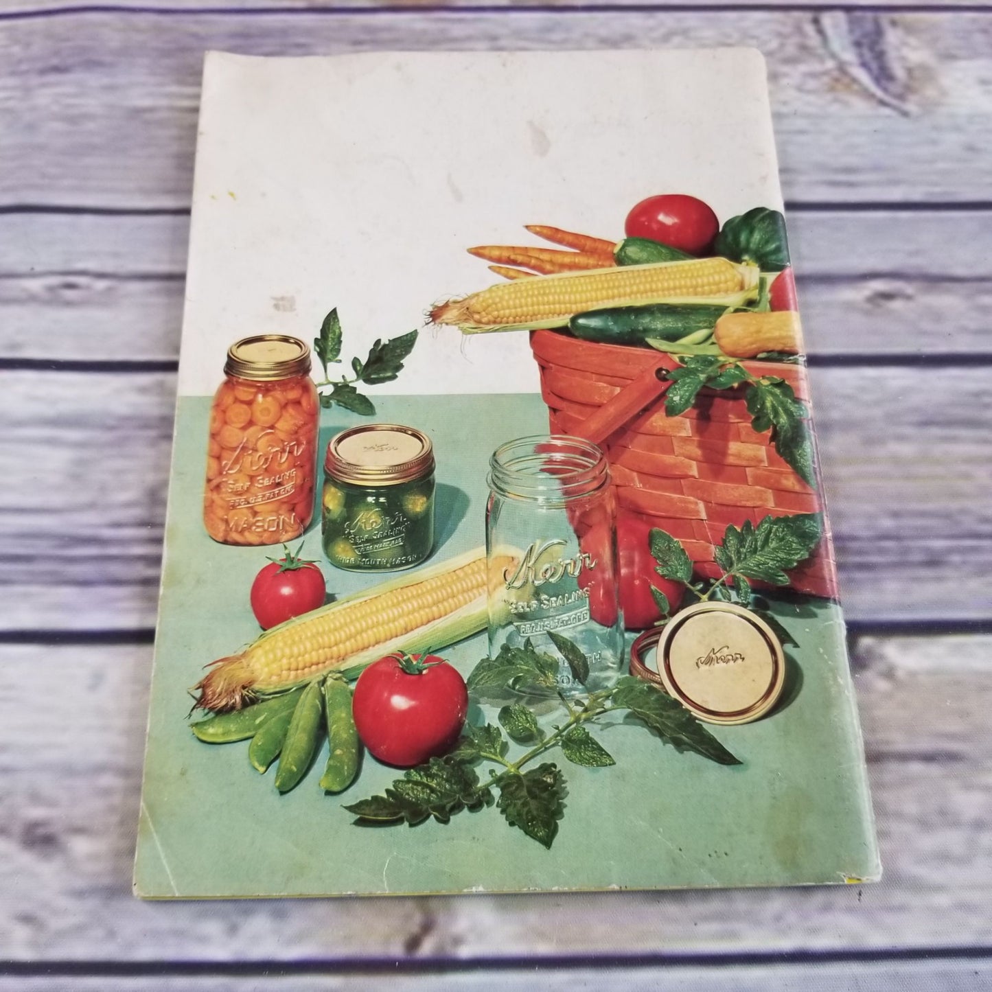 Vintage Kerr Home Canning and Freezing Book Cookbook Recipes 1958 Booklet Food Preservation Promo Ads Advertising