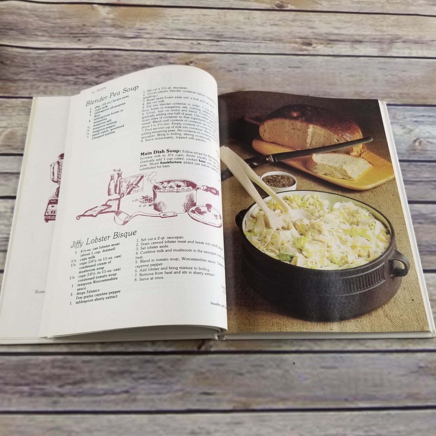 Vintage Cookbook Quick Dishes for the Woman In a Hurry Culinary Arts Institute Recipes Hardcover NO Dust Jacket 1989