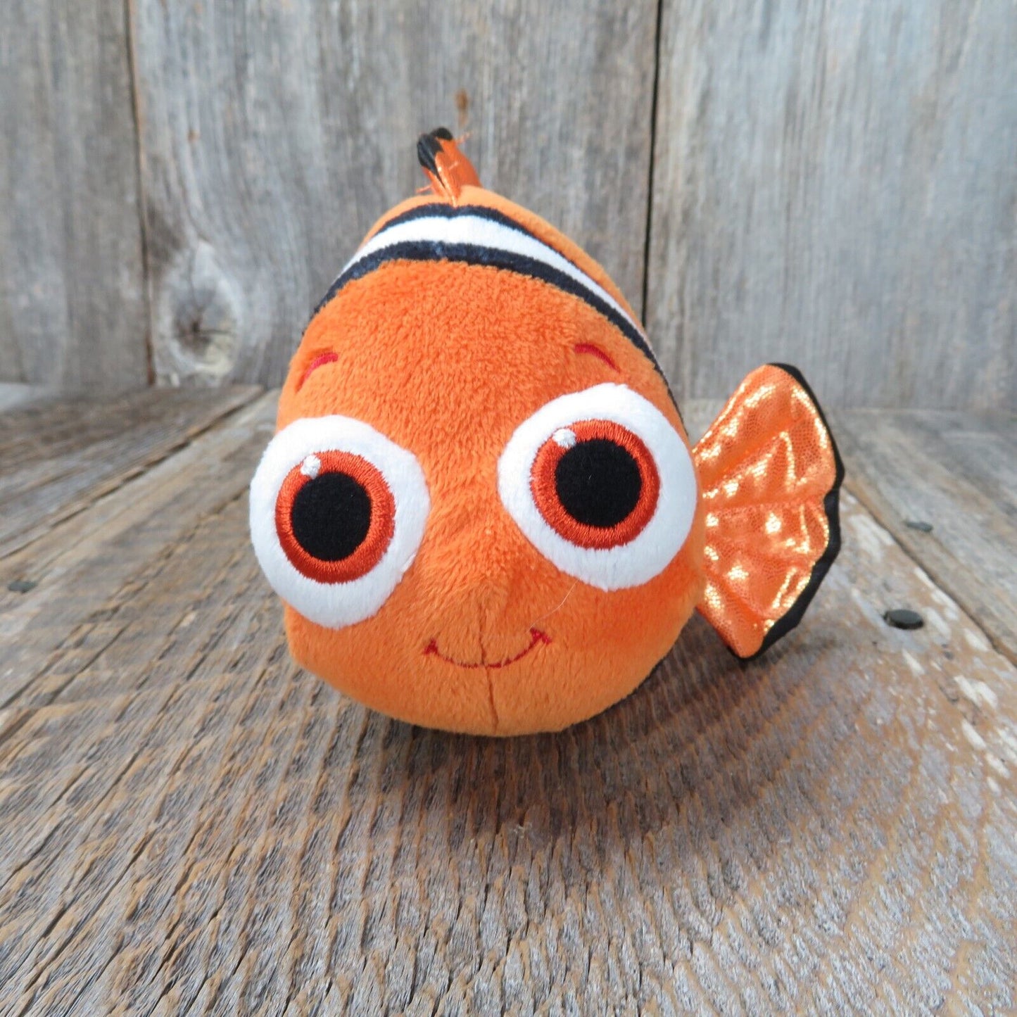 Ty Disney Nemo Sparkle Beanie Baby 8" Fish Plush Finding Dory Stuffed Animal
