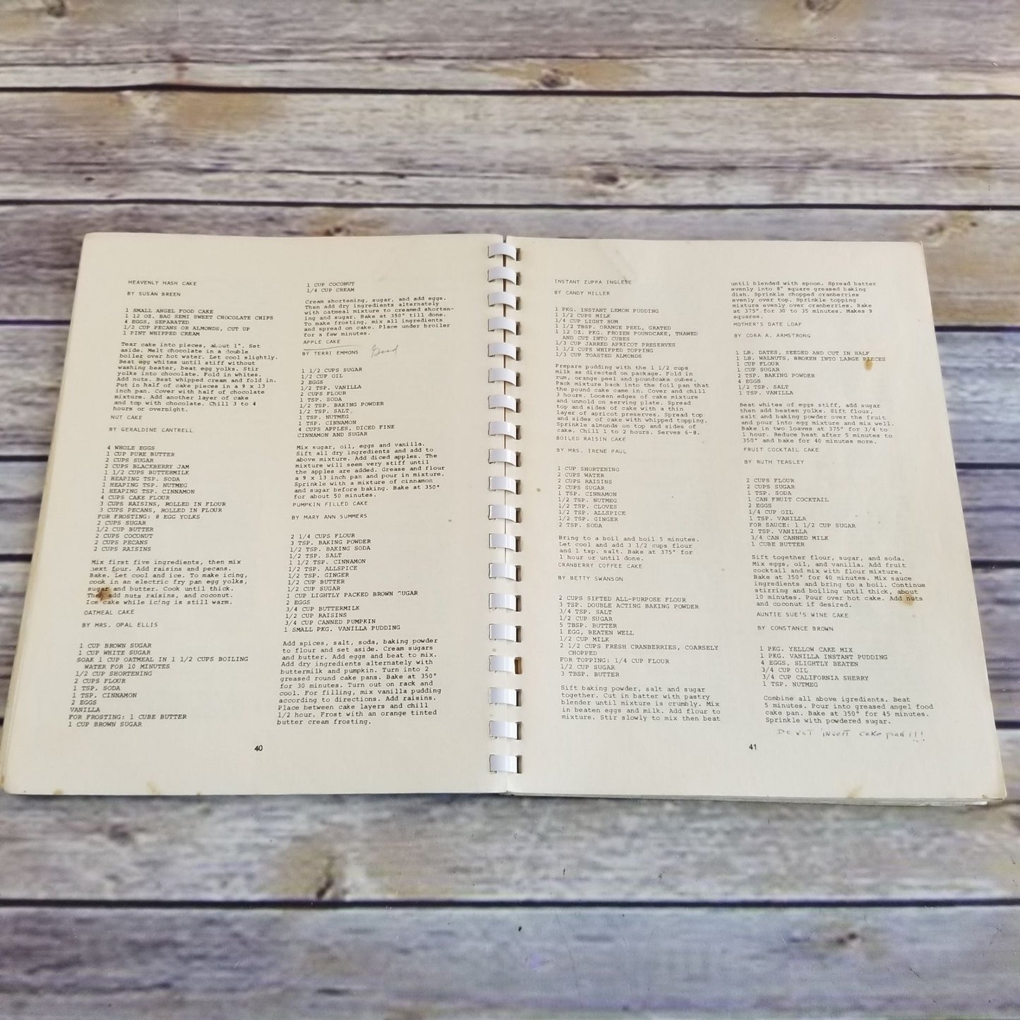 Vintage California Cookbook Humboldt County YMCA Favorite Recipes Cooks 1972 Spiral Bound Community - At Grandma's Table