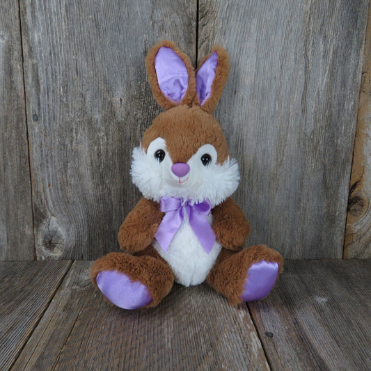 Bunny Rabbit Plush Brown Purple Easter Stuffed Animal Walgreens