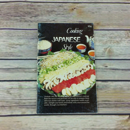 Vintage Cookbook Cooking Japanese Style 1979 International Publishing