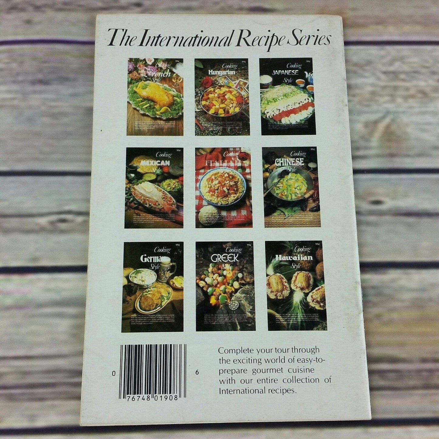 Vintage Cookbook Cooking Japanese Style 1979 International Publishing
