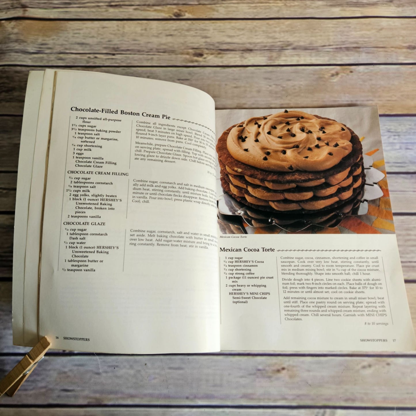 Vintage Cookbook Hersheys Chocolate Cocoa Cookbook Recipes 1989 Showstoppers Cakes Cookies Candies Paperback Book Baking