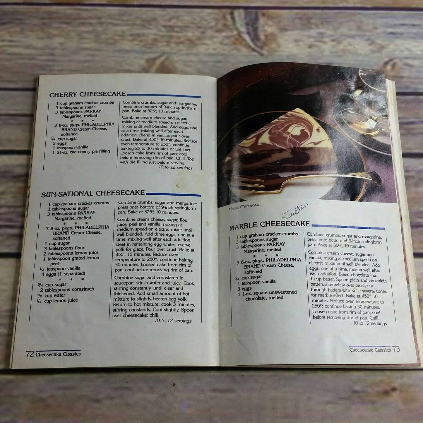 Vintage Philadelphia Cream Cheese Cookbook Promo Recipes 1988 Paperback Booklet Favorite Recipes Kraft