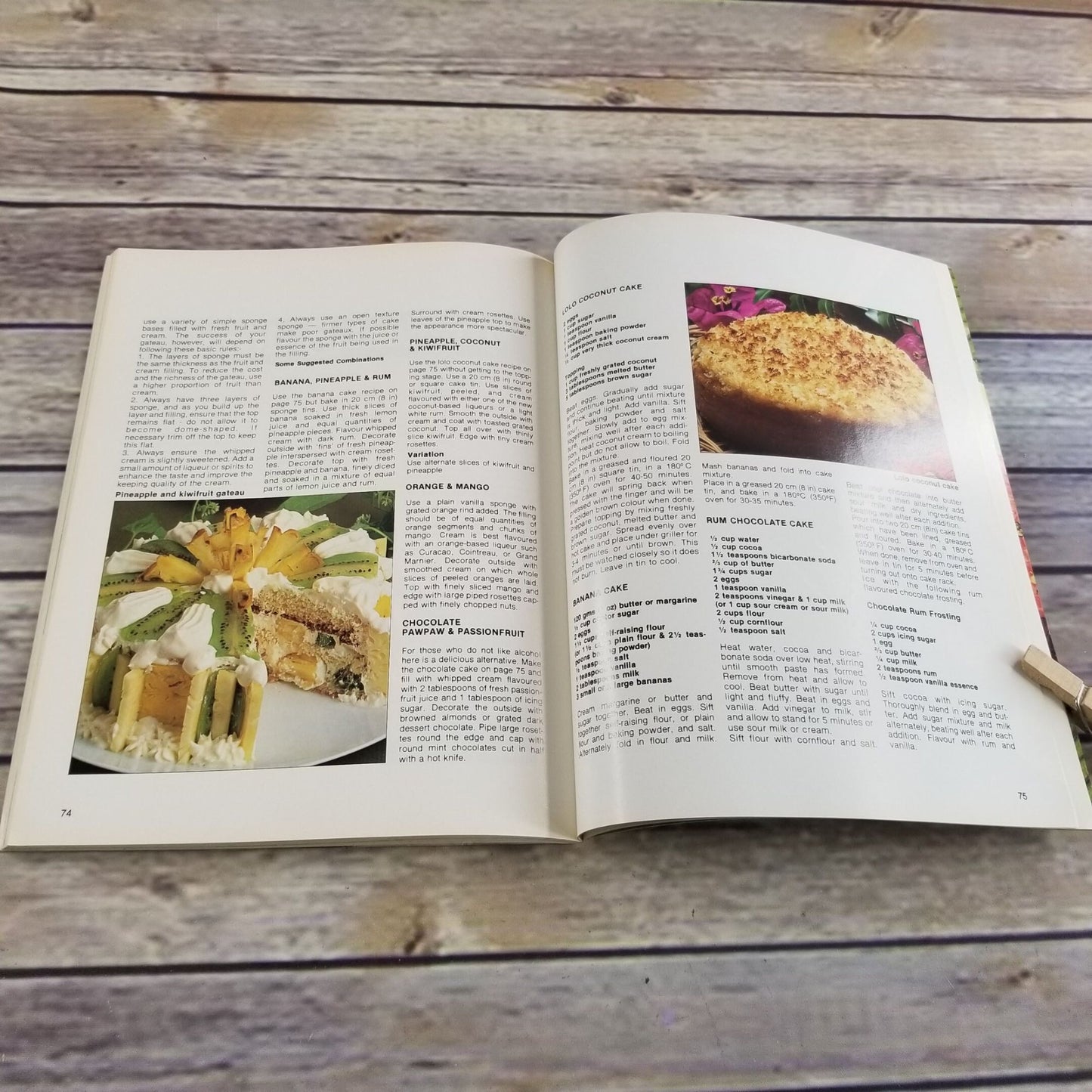 Vintage Cookbook Taste of the Tropics Recipes 1989 Paperback Book Susan Parkinson Peggy Stacy Adrian Mattinson