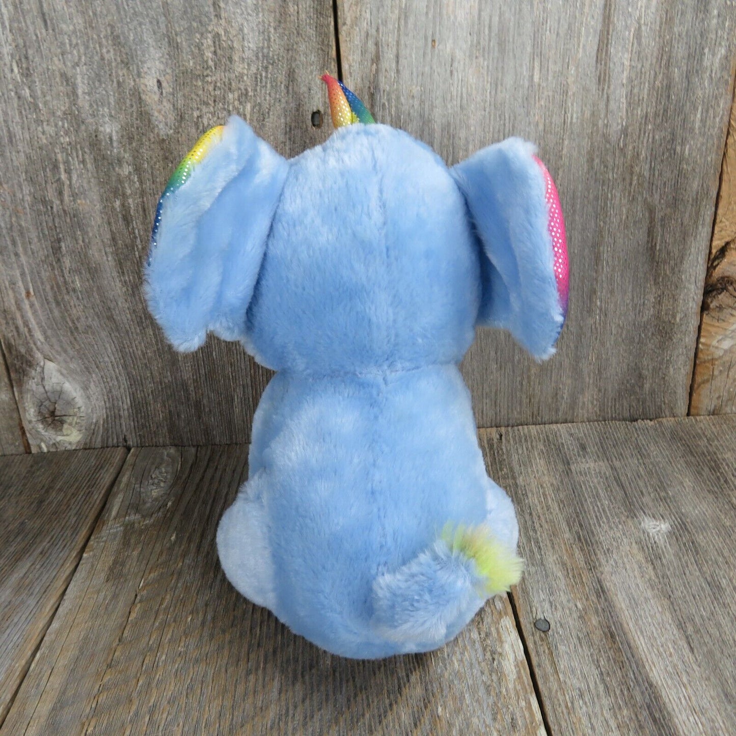 Elephant Unicorn Plush Unicornimals Kellytoy Rainbow Blue Stuffed Animal Kelly