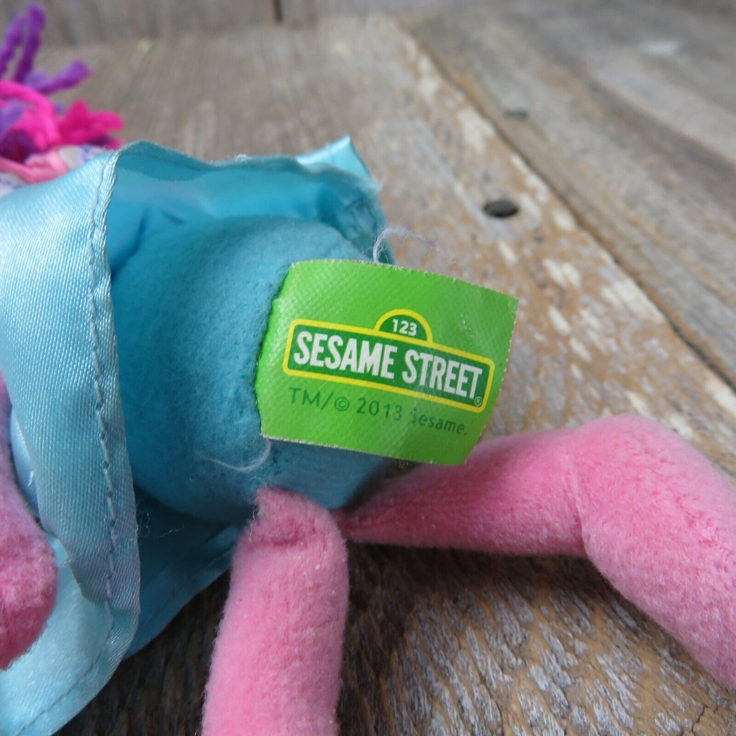 Sesame Street Abby Cadabby Plush Fairy Doll Gund 2013 6" Miniature