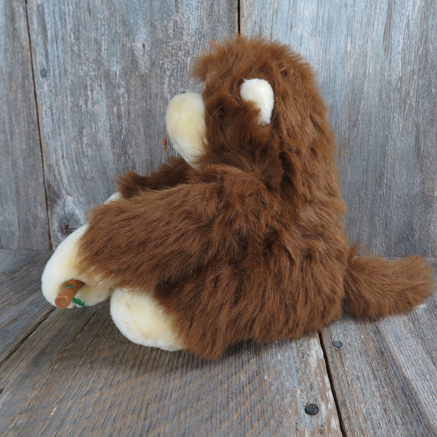 Gorilla Swinging Plush Brown Long Haired Monkey Stuffed Animal Circus Circus