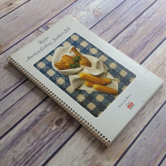 Vtg American Cooking Southern Style Time Life Books Foods of the World 1971  Recipes Cookbook Spiral Bound