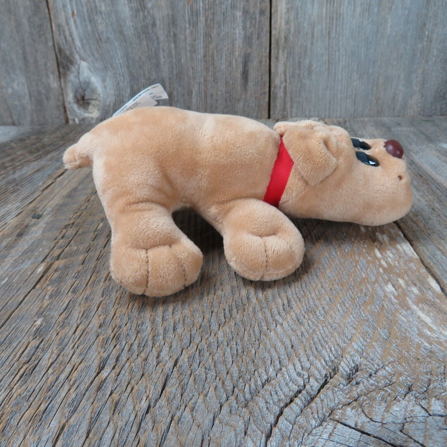 Pound Puppies Newborn Plush Tan Puppy Bull Dog Stuffed Animal Mini Hasbro 2021