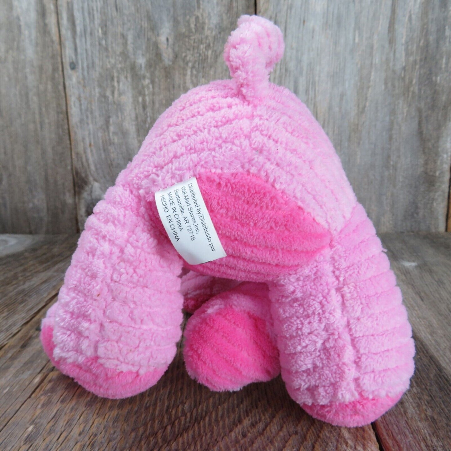 Pig Plush Bright Pink Chenille Spark Create Imagine Stuffed Animal Walmart Toy