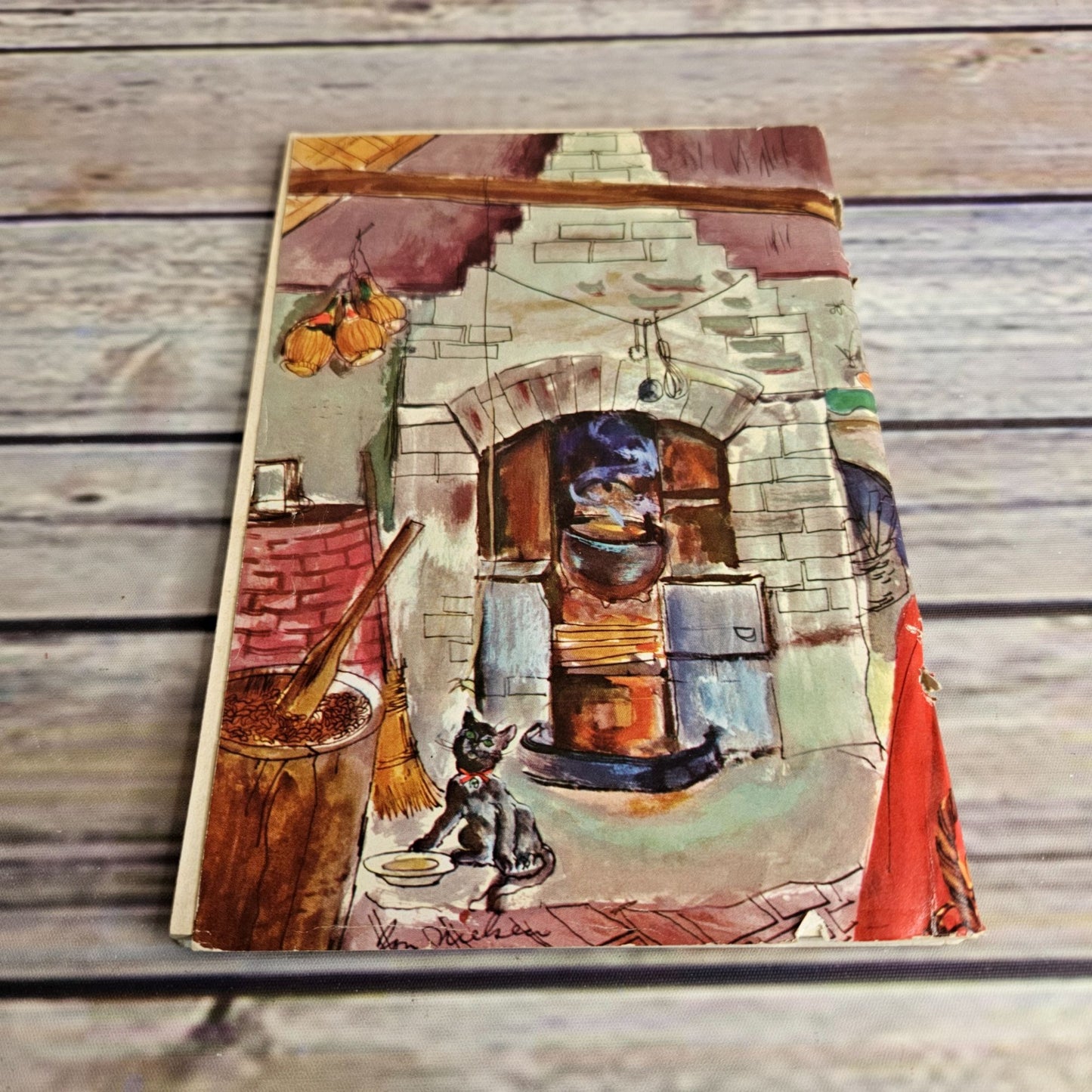 Vtg The Italian Cookbook Culinary Arts 160 Masterpieces of Italian Cookery 1954 Paperback Booklet