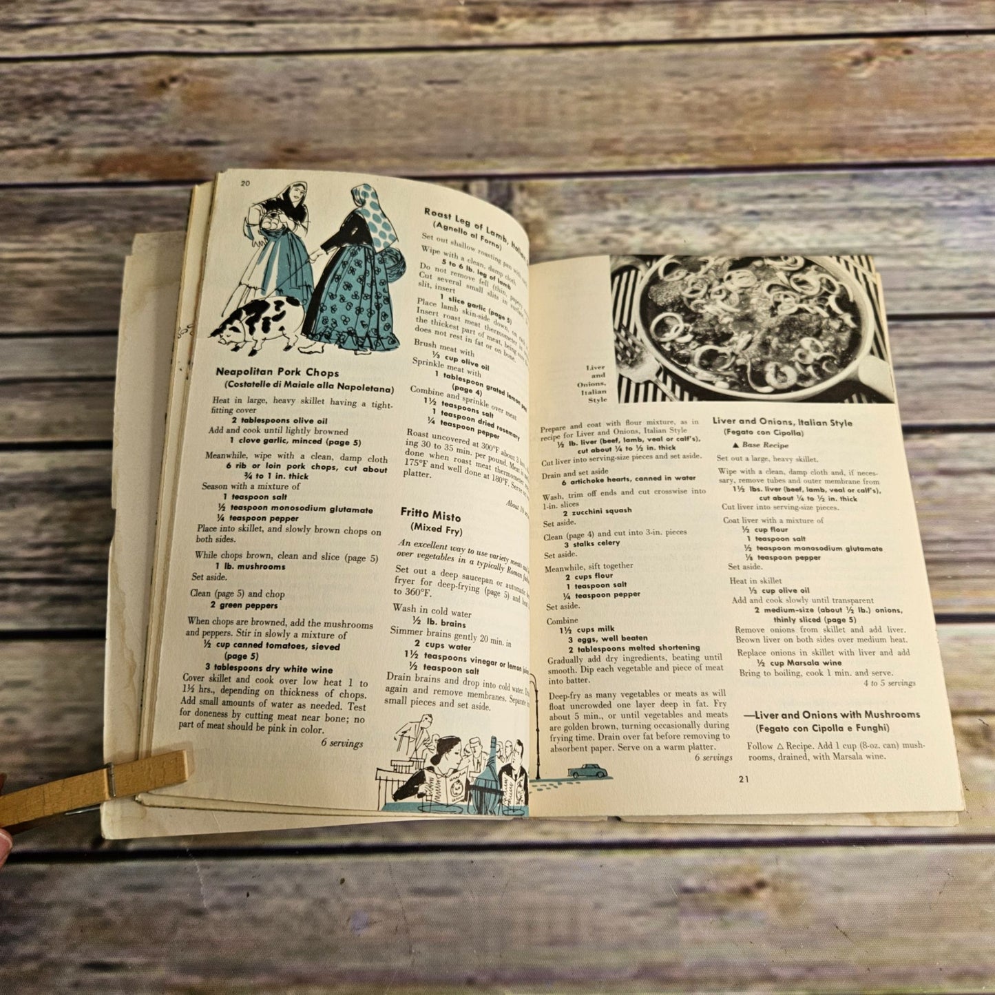 Vtg The Italian Cookbook Culinary Arts 160 Masterpieces of Italian Cookery 1954 Paperback Booklet