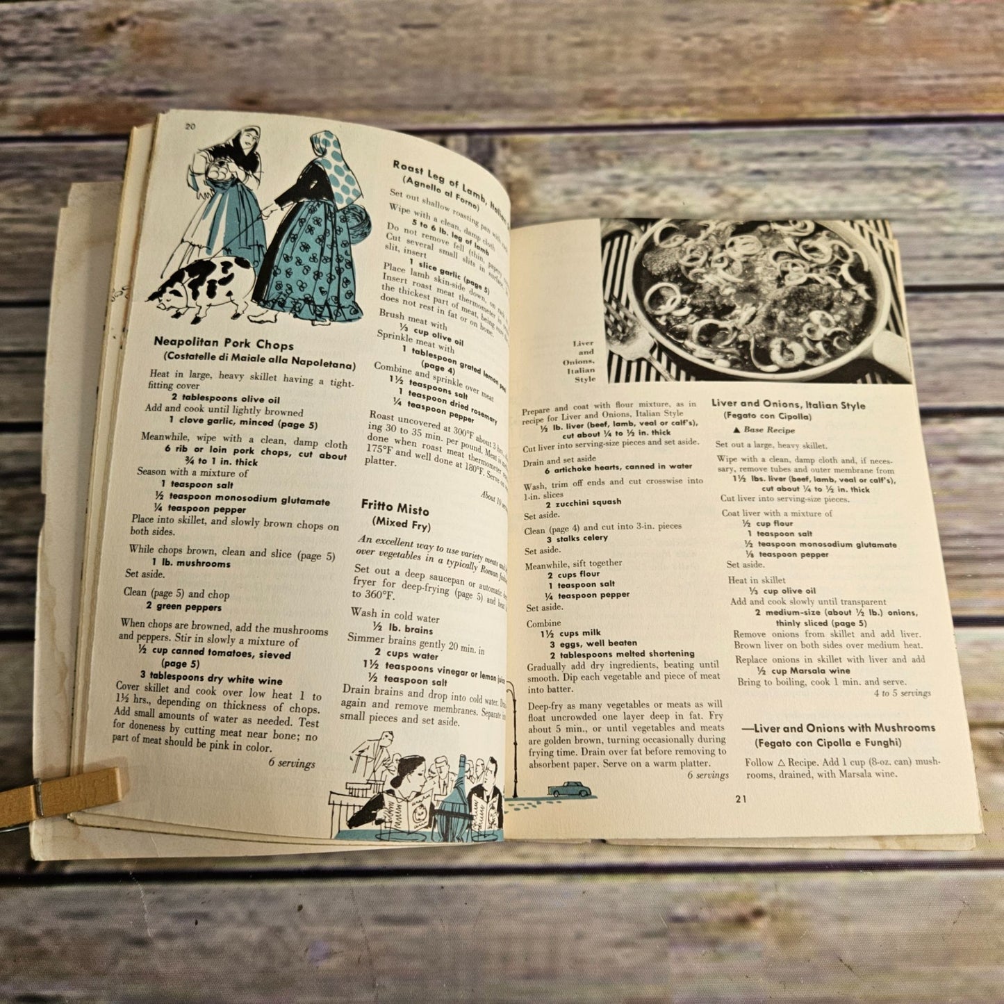 Vtg The Italian Cookbook Culinary Arts 160 Masterpieces of Italian Cookery 1954 Paperback Booklet