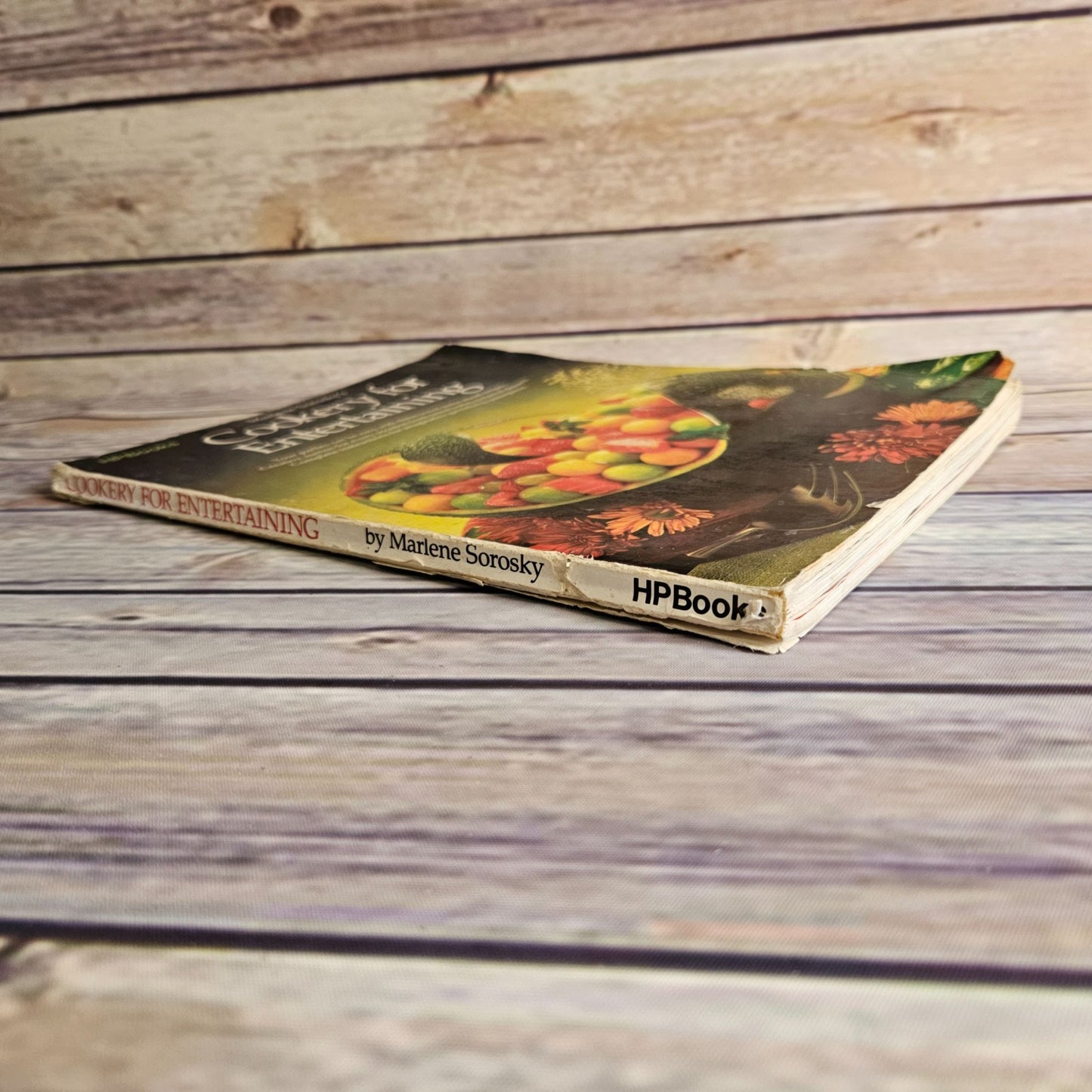 Vintage Cookbook Cookery for Entertaining Recipes 1979 Marlene Sorosky Paperback HP Books 1970s