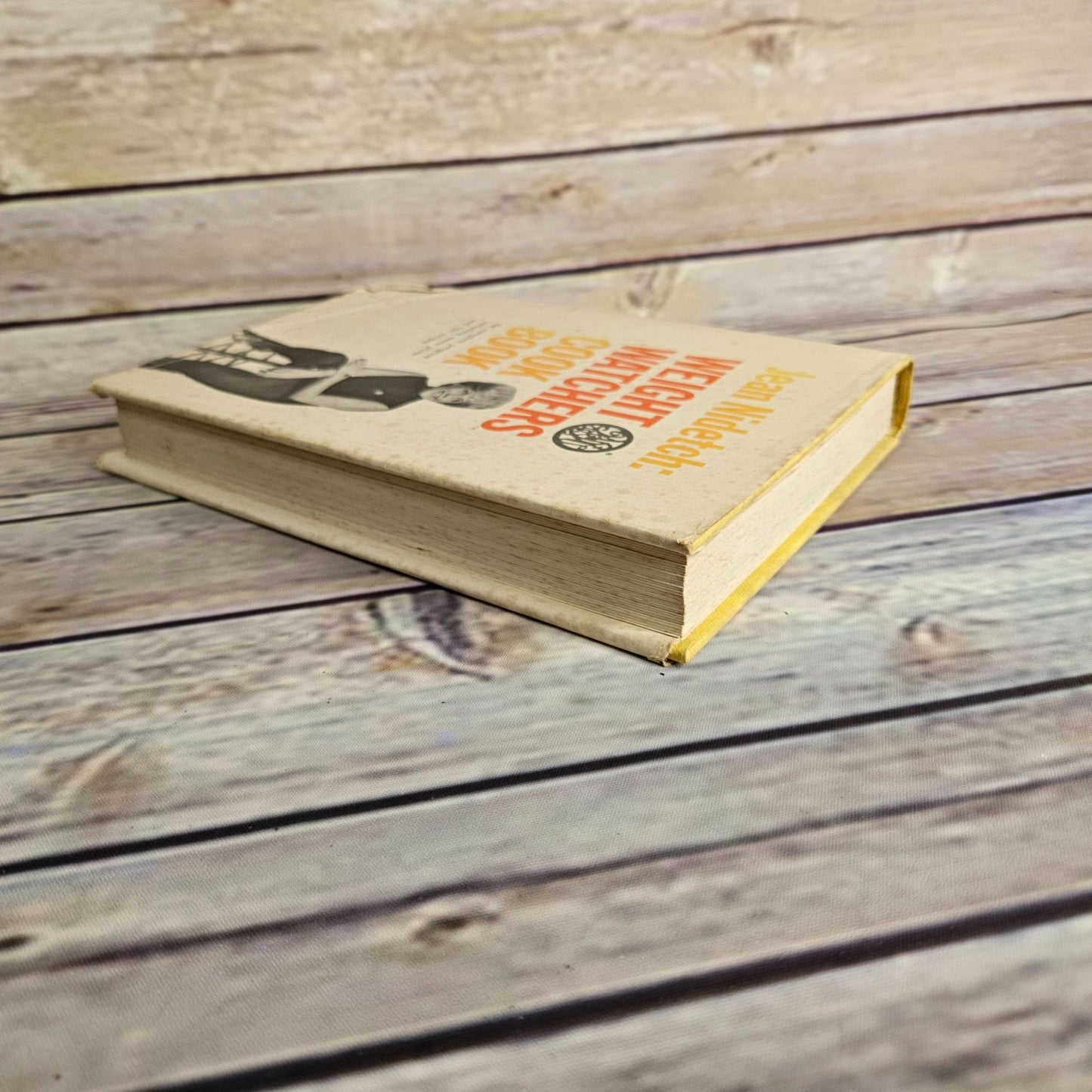 Vintage Cookbook Weight Watchers Cook Book 1966 White Hardcover With Dust Jacket Jean Nidetch