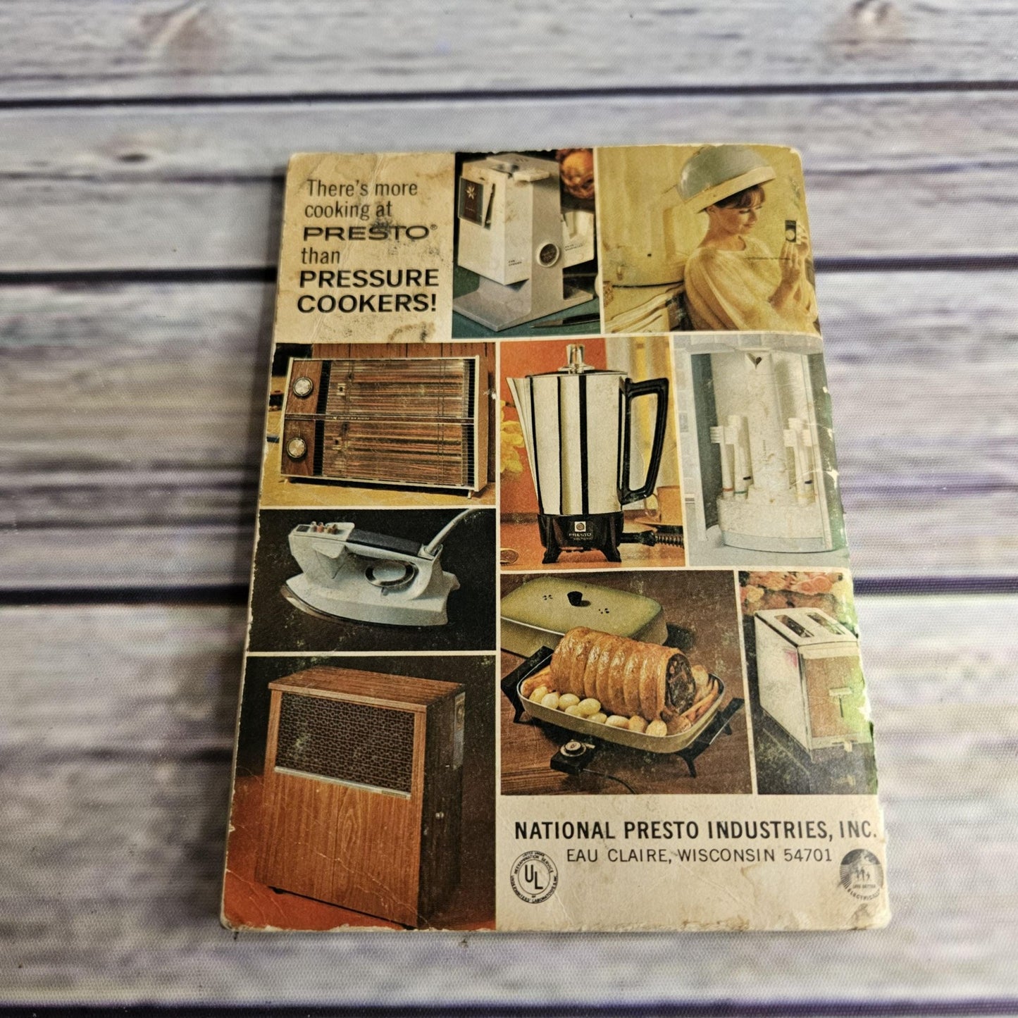 Vintage Cookbook Presto Pressure Cooker Instructions Recipes 1968 Manual